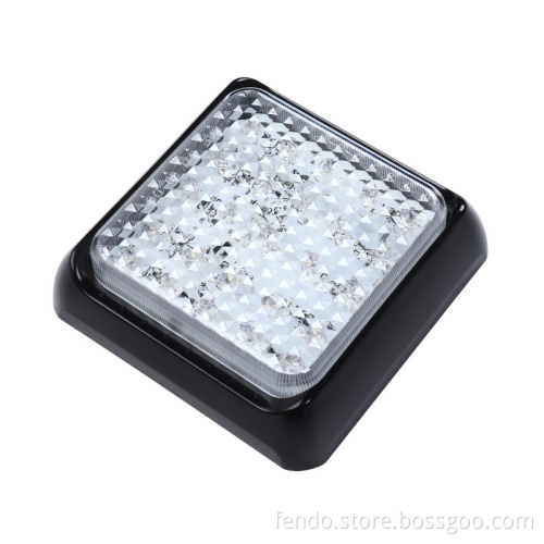 12V/24V Waterproof Truck Light - Amber Yellow White LED Rear Taillights